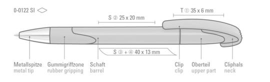 LOOK grip SI, kombiniert Mixed | Blue
