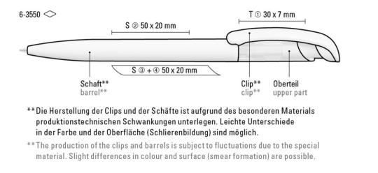 BIO PEN, ocker Ocker | Blau