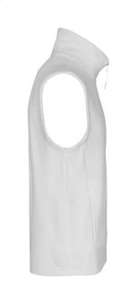 KA913 Fleece-Bodywarmer-Weste, weiß Weiß | L