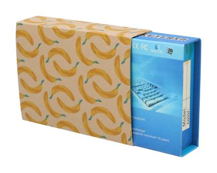 CreaSleeve Kraft 156 Individueller Pappschuber aus Kraftpapier Natur
