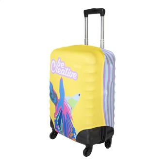 BagSave M custom RPET luggage cover White