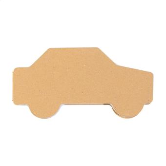 CreaStick Car Eco Individueller Haftnotizblock Natur