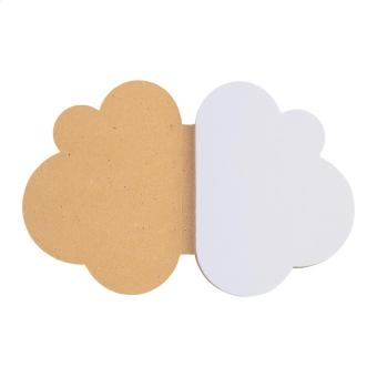 CreaStick Cloud Eco Individueller Haftnotizblock Natur