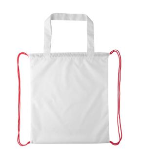 CreaDraw Shop custom drawstring bag Red/white