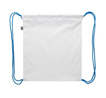 CreaDraw Kids RPET Individueller Turnbeutel Blau/weiß