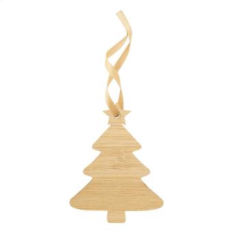 BooCard Christmas card, tree Nature blue