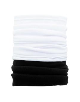 CreaScarf Winter custom multi-purpose scarf Black