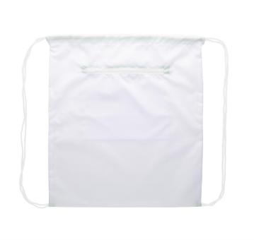 CreaDraw RFID custom drawstring bag White