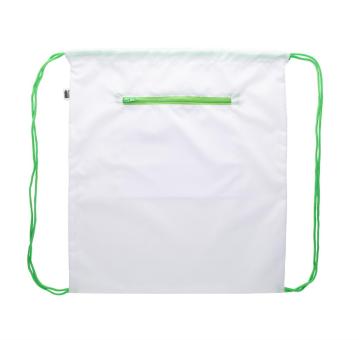 CreaDraw RFID RPET custom drawstring bag Green