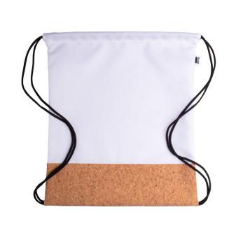 CreaDraw Cork custom drawstring bag Black/white