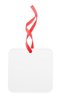 CreaJul Individueller Weihnachtsbaumschmuck Transparent rot