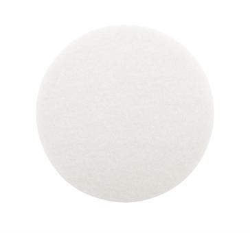 CreaFelt Drink RPET felt coaster, circle White