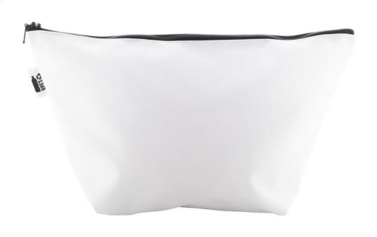 CreaBeauty Trapeze L Individuelle Kosmetiktasche Schwarz/weiss