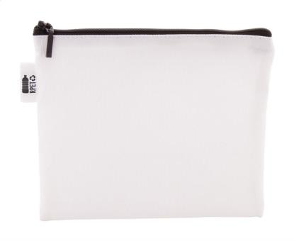 CreaBeauty M RPET Individuelle Kosmetiktasche Schwarz/weiss