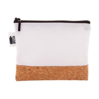 CreaBeauty Cork S RPET custom cosmetic bag, nature Nature,black