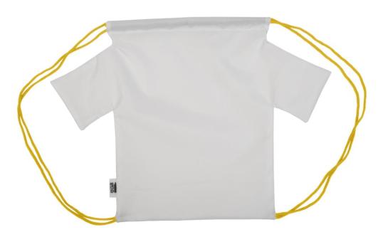 CreaDraw T RPET custom drawstring bag Yellow
