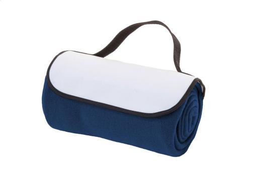 Reporta custom RPET polar blanket Dark blue