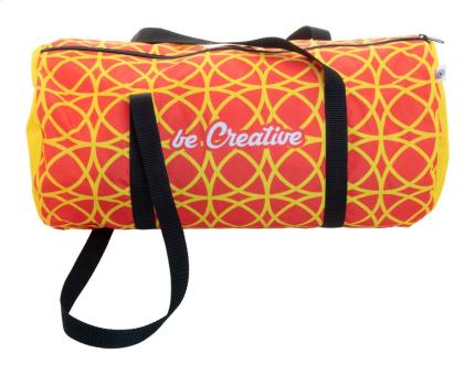 SuboBag Gym Individuelle Sporttasche Schwarz/weiss