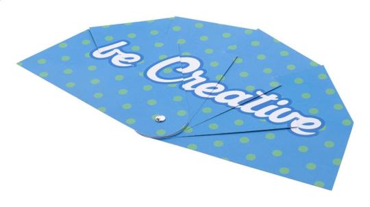 Folbreeze custom hand fan White