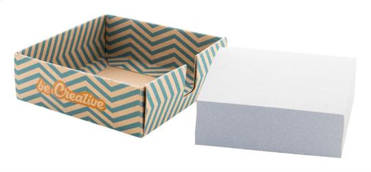 Notty Eco Individueller Notizwürfel Natur