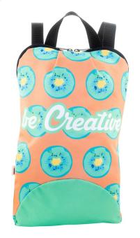 SuboBag Picoback Individueller RPET-Rucksack Schwarz/weiss