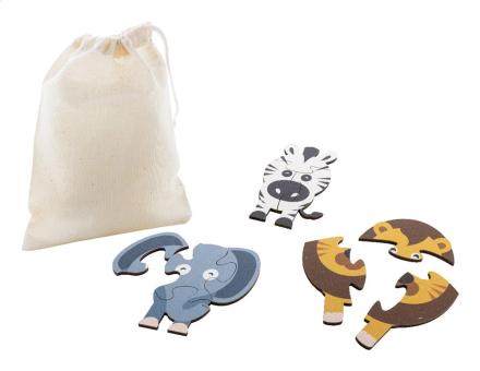 Zoofrik puzzle game, animals Multicolor