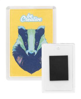 PrintMag Rect Kühlschrankmagnet Weiß