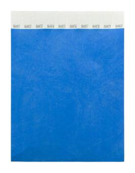 Wristvek tyvek wristbands (10 pcs) Aztec blue