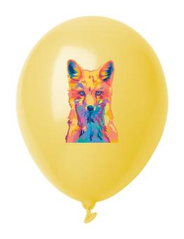 CreaBalloon Luftballon, pastell Gelb
