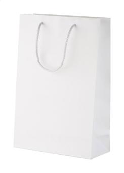 CreaShop L custom made paper shopping bag, large White