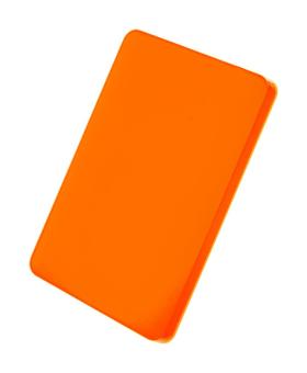 CreaFob Schlüsselanhänger in Sonderform Orange