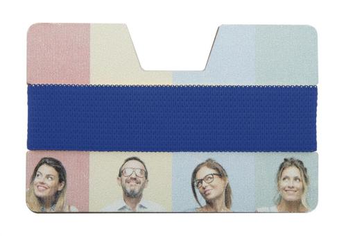 StriCard Visitenkartenetui Blau/weiß