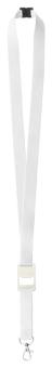 Subyard Drink Safe custom sublimation lanyard White