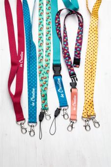 Subyard 15 B Safe Sublimations-Lanyard Weiß