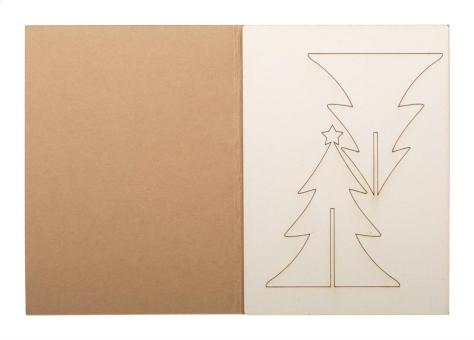Creax Eco Christmas card, tree Nature