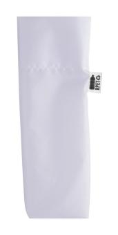 Flumber RPET custom folding umbrella pouch White