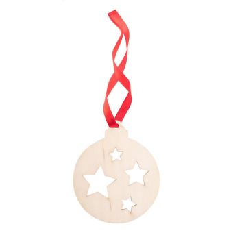 TreeCard Christmas card, ball Nature blue