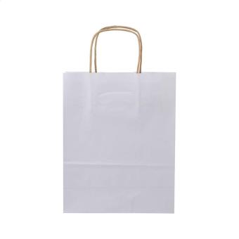 Papbag S Papiergeschenktasche, klein Weiß