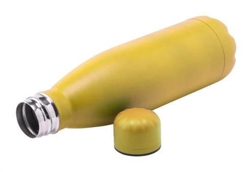 Toppen Edelstahl-Trinkflasche Gelb
