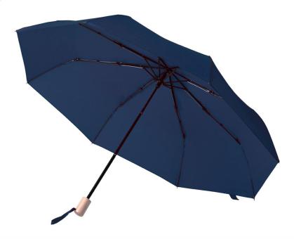 Brosoboo RPET Regenschirm Dunkelblau