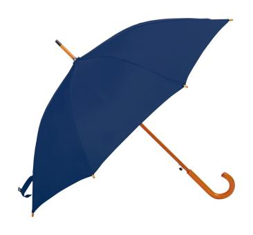 Bonaf RPET Regenschirm Natur/dunkelblau