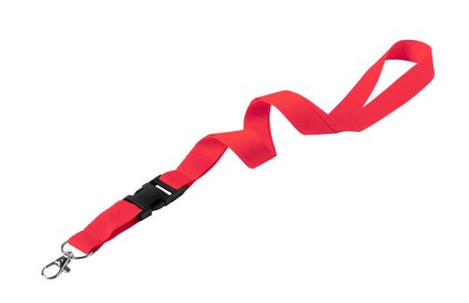 Kunel lanyard Red/silver