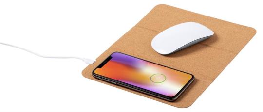 Corpad Charge Wireless-Charger Mousepad Natur