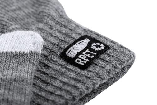 Retap RPET Touchscreen-Handschuhe Aschgrau