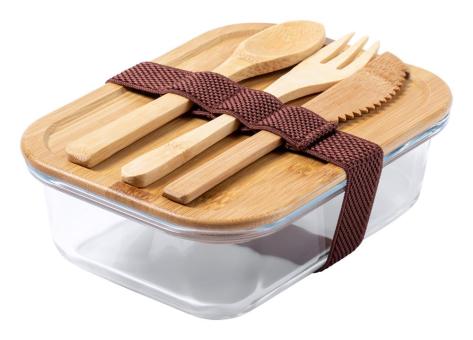 Cuttata glass lunch box Nature