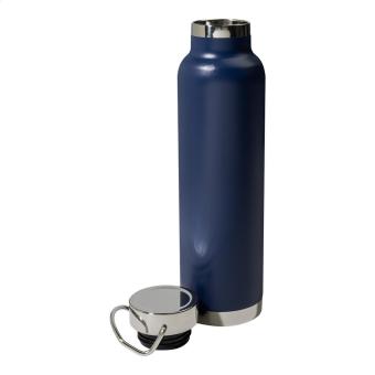 Cuppar Kupferisolierte Thermoflasche Dunkelblau