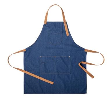 Toman denim apron Dark blue