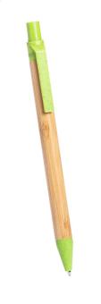 Slothic bamboo ballpoint pen Lime green