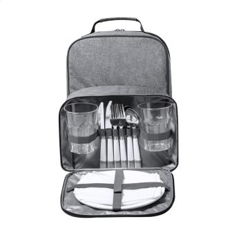 Koppi RPET cooler picnic backpack Convoy grey