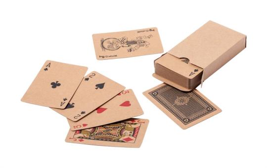 Trebol Spielkarten aus Recyclingpapier Natur